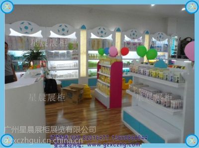 100平方孕婴用品店装修设计 打造温馨购物空间的展柜效果图与选择指南