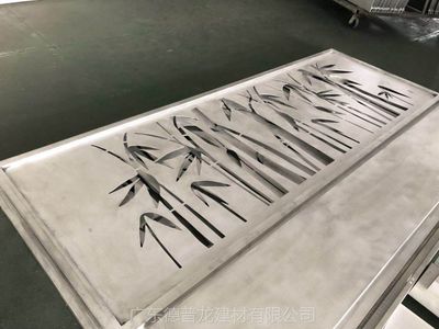 贵州墙体山水画竹叶山铝板 异形雕花铝单板在装潢设计中的创新应用